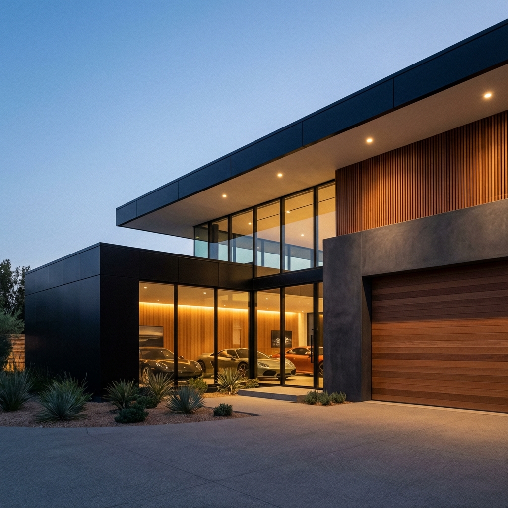 Garage House Exterior