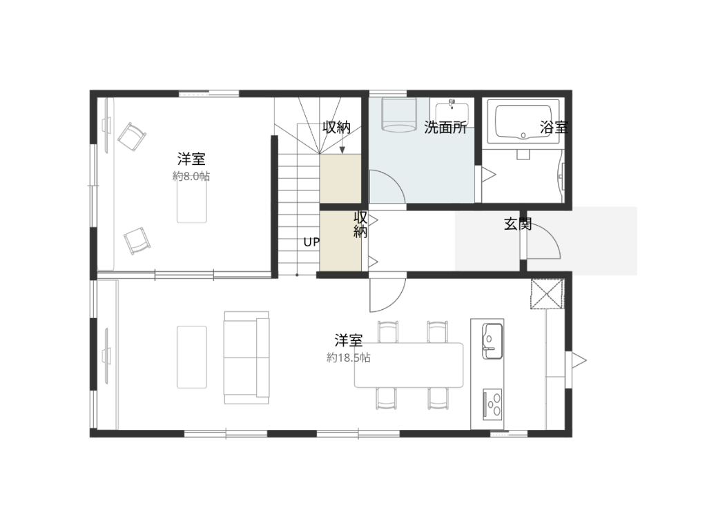 1F Floor Plan